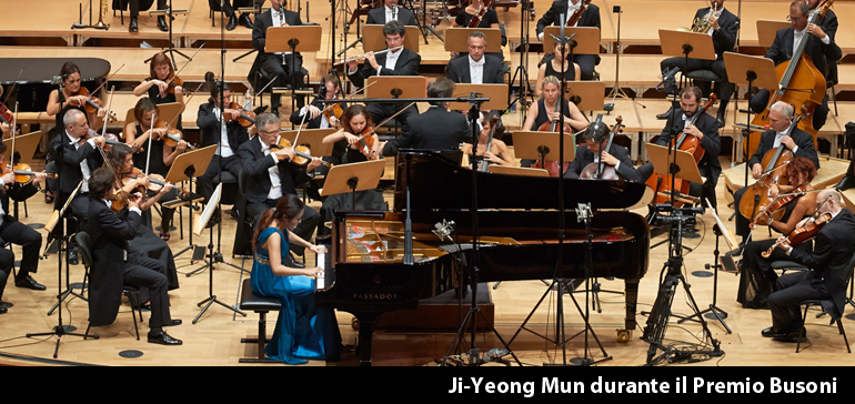 La pianista coreana Ã¨ stata premiata ieri sera al Busoni Piano Competition 2015